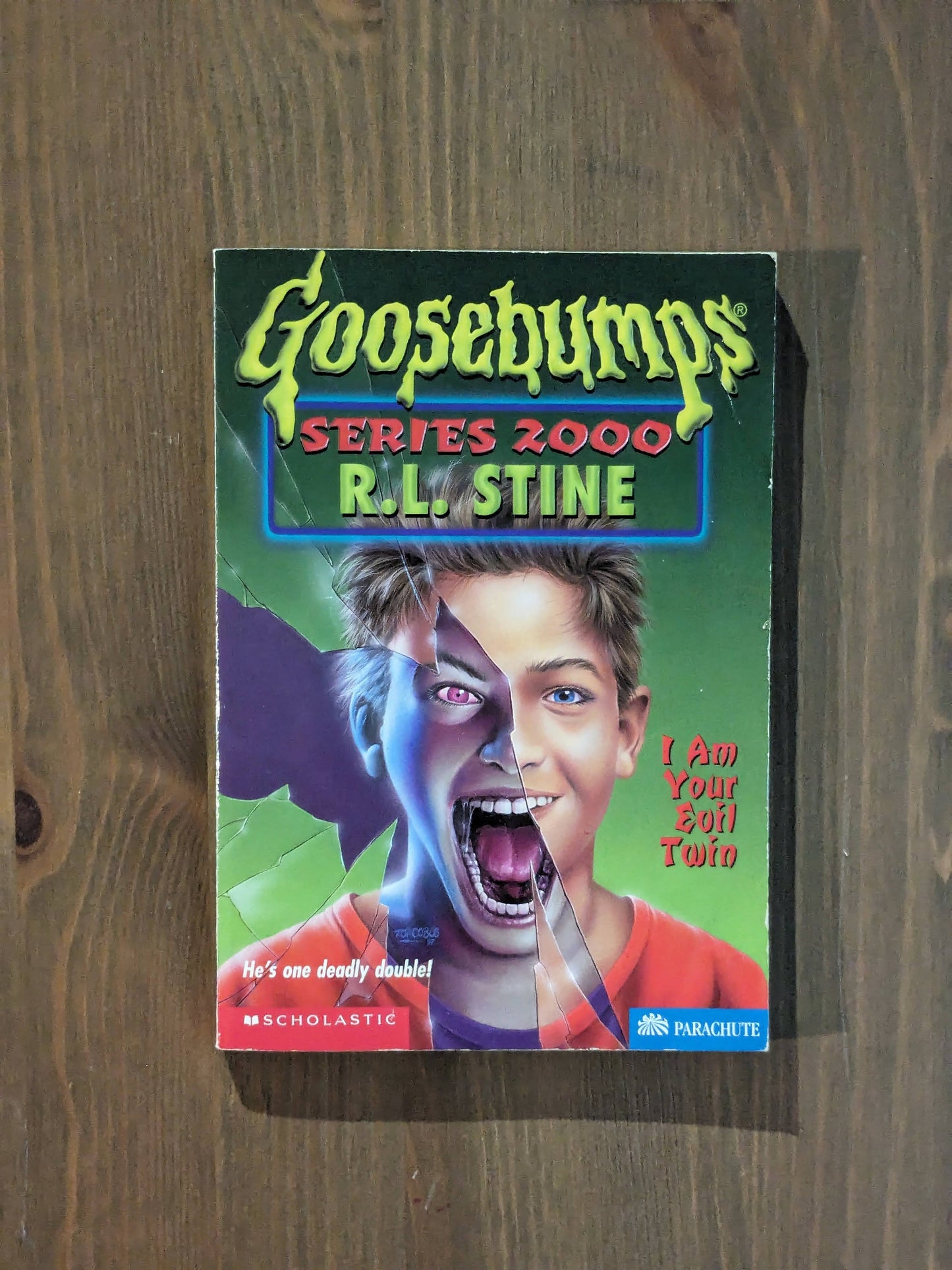 I Am Your Evil Twin (Goosebumps 2000 #6) by R.L. Stine - Vintage Paperback