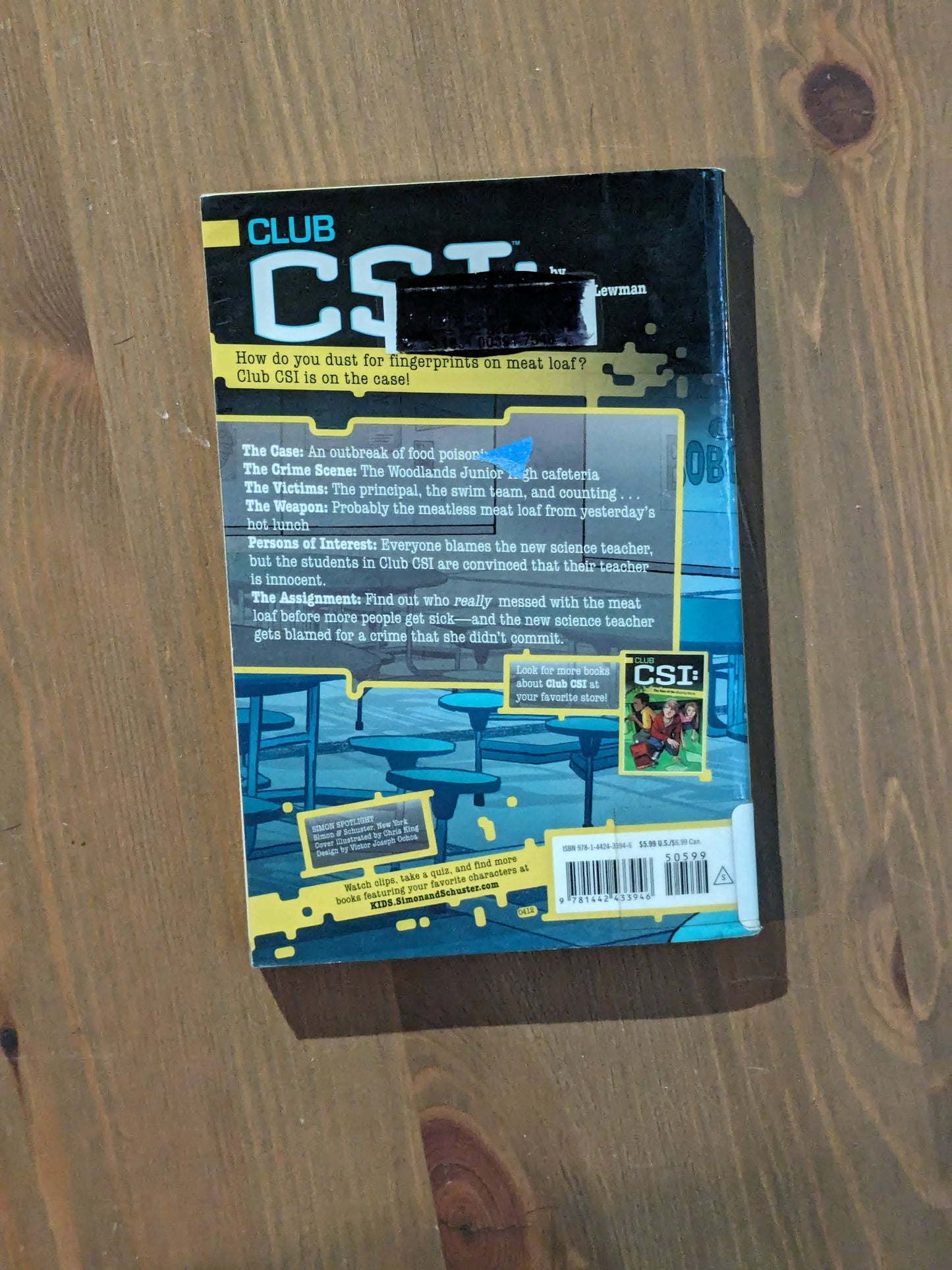 Case of the Mystery Meatloaf, The (Club CSI) Paperback