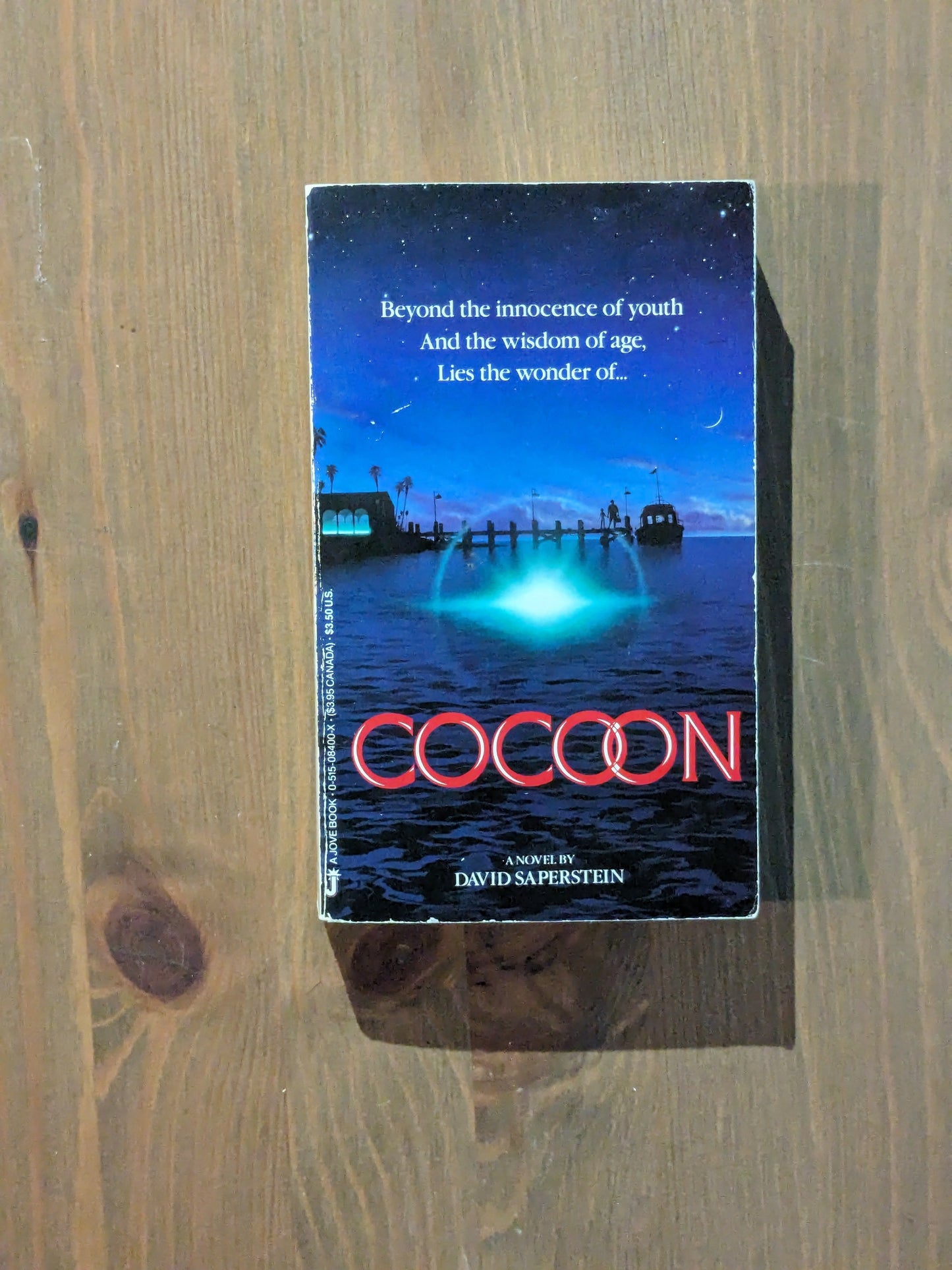 Cocoon (Official Movie Novel) by David Saperstein - Vintage Paperback