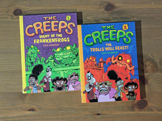 Creeps, The (#1-2 Set Autographed by Author) Chris Schweizer