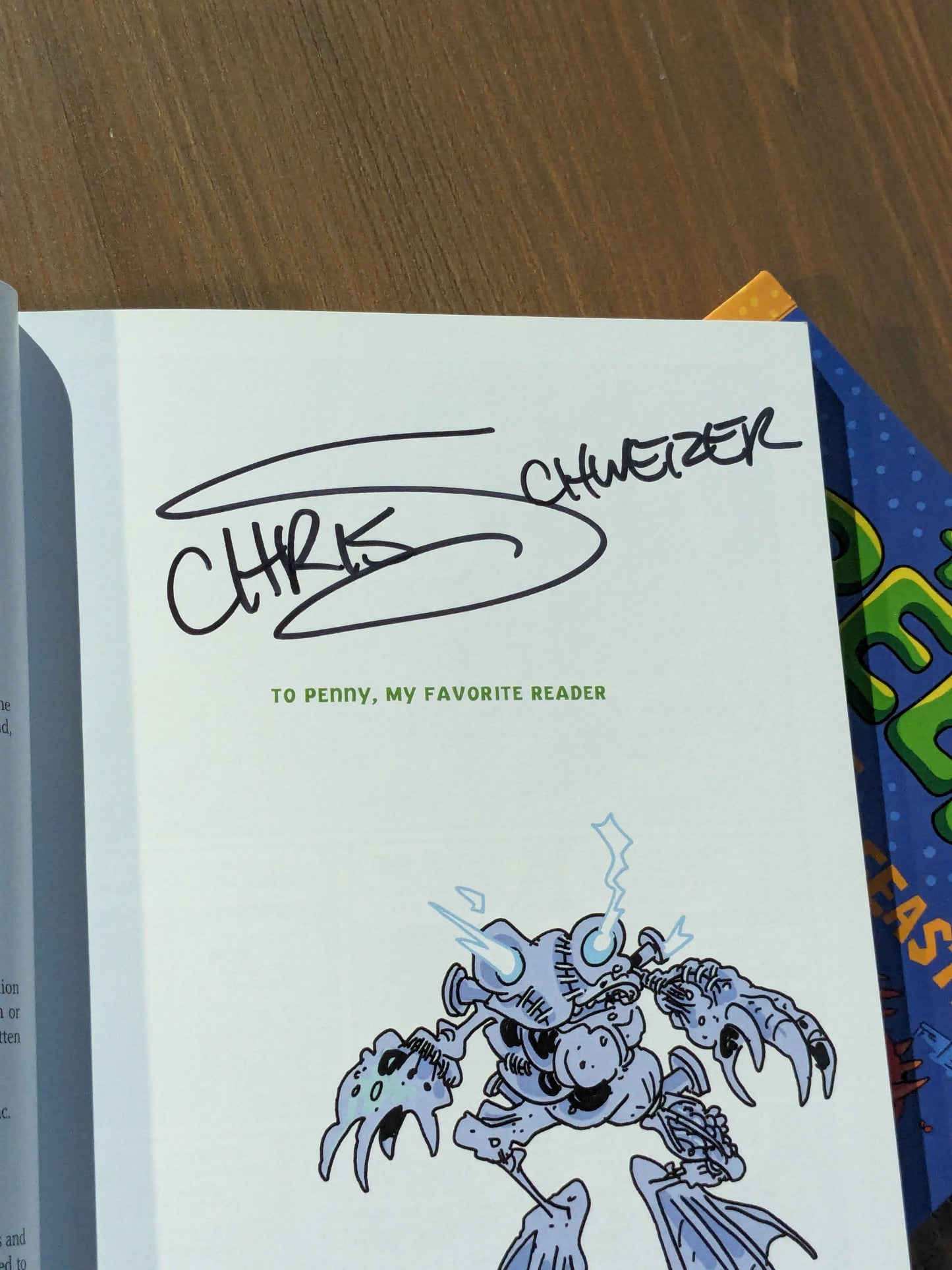Creeps, The (#1-2 Set Autographed by Author) Chris Schweizer