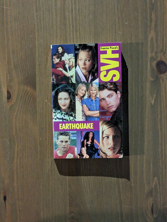 Earthquake (Sweet Valley High Super Editions #11) by Francine Pascal - Vintage Paperback