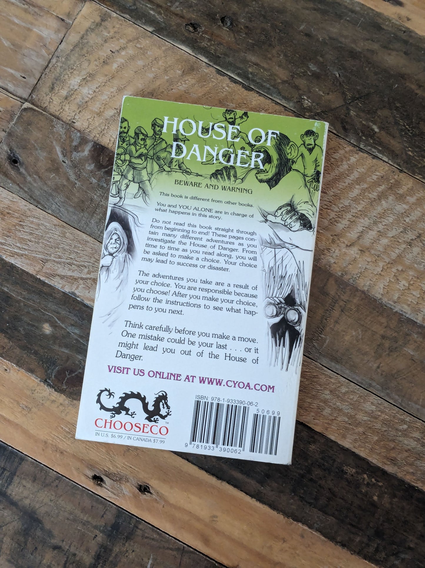 House of Danger (Choose Your Own Adventure #6) by R.A. Montgomery