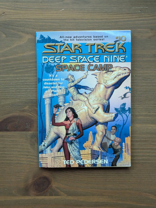 Space Camp (Star Trek: Deep Space Nine #10) by Ted Pedersen - Vintage Paperback