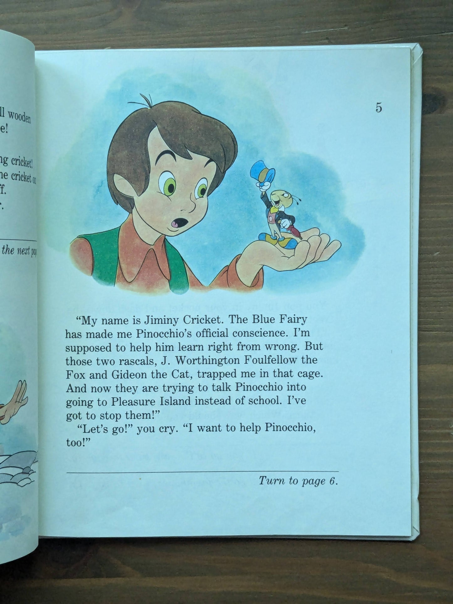 Pinocchio's Adventures (Disney's Choose Your Own Adventure) by Jim Razzi, Carlo Collodi - Vintage Hardcover