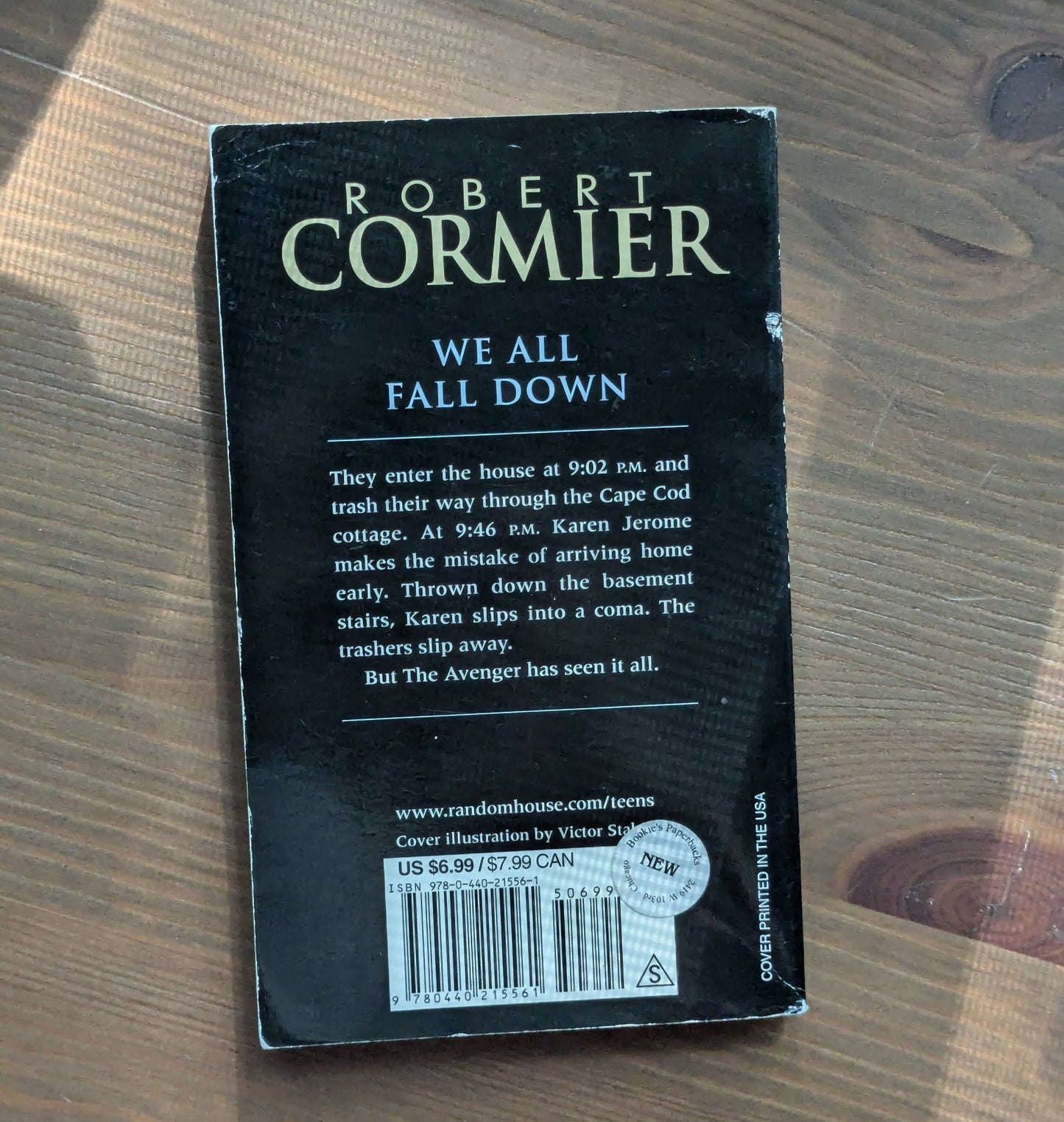 We All Fall Down (Vintage Paperback) by Robert Cormier