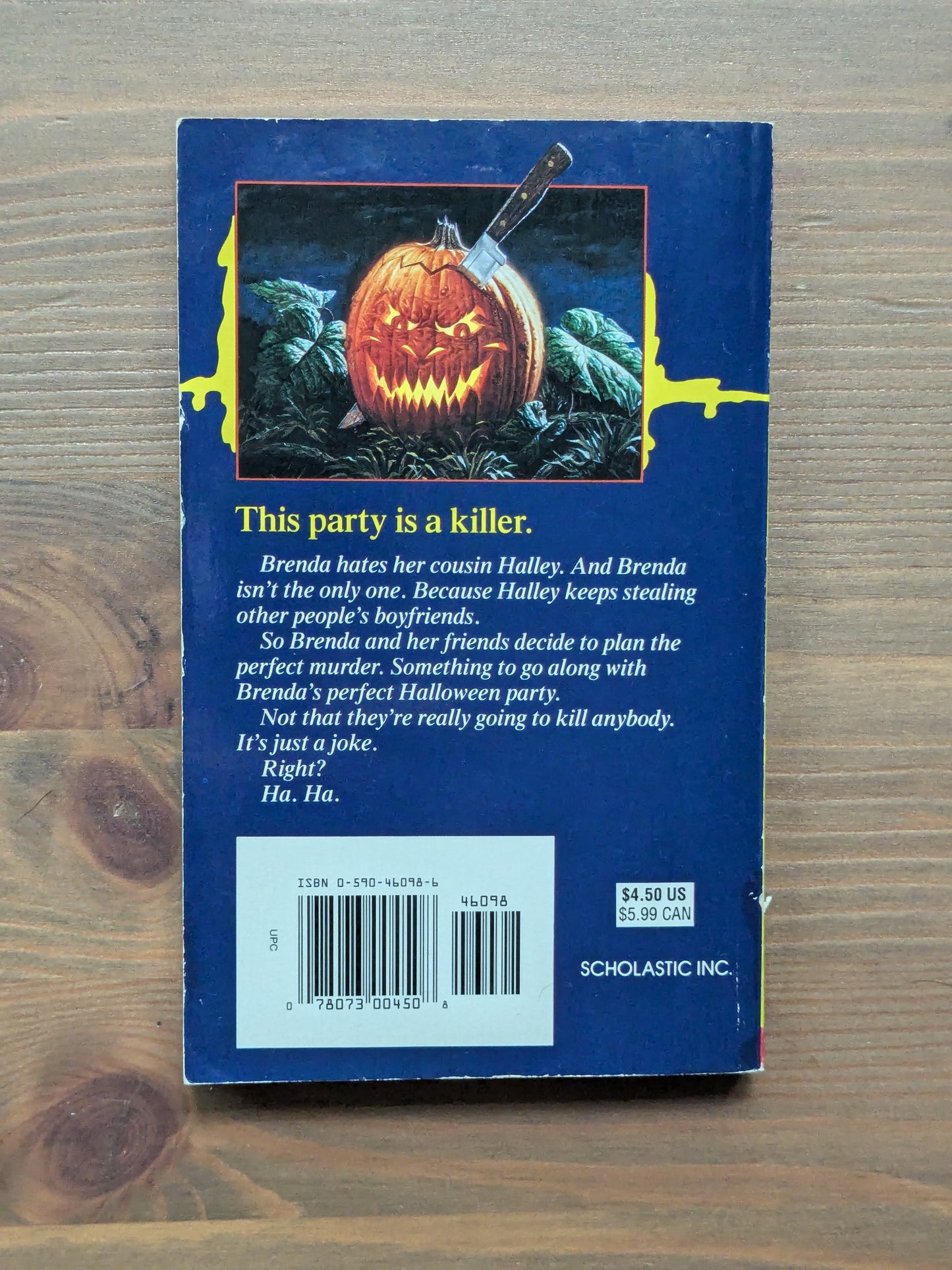 Halloween Night (Point Horror) by R.L. Stine - Vintage Paperback