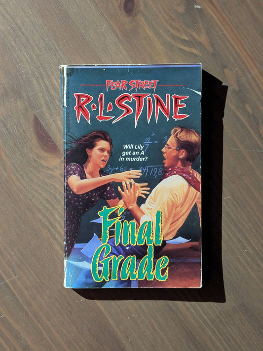 Final Grade (Fear Street #30) by R.L. Stine - Vintage Paperback