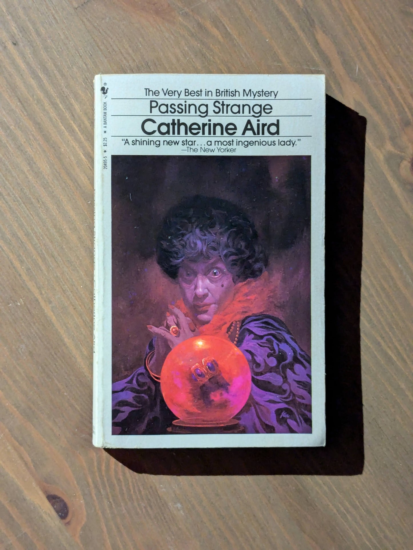 Passing Strange (Vintage Paperback) by Catherine Aird (1982 Bantam Books)