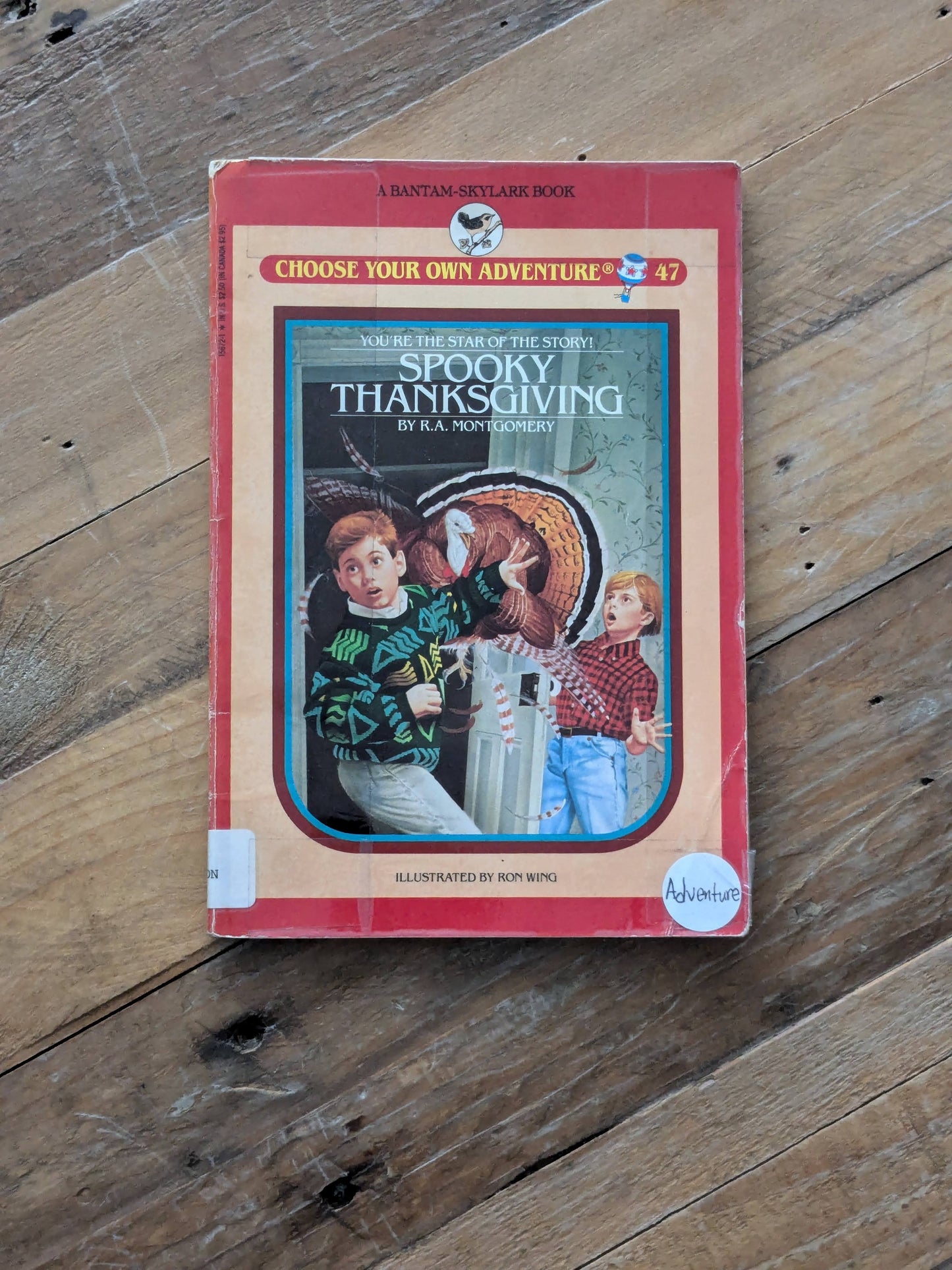 Spooky Thanksgiving (Choose Your Own Adventure: Young Readers #47) by R.A. Montgomery, Ron Wing (Illustrator)