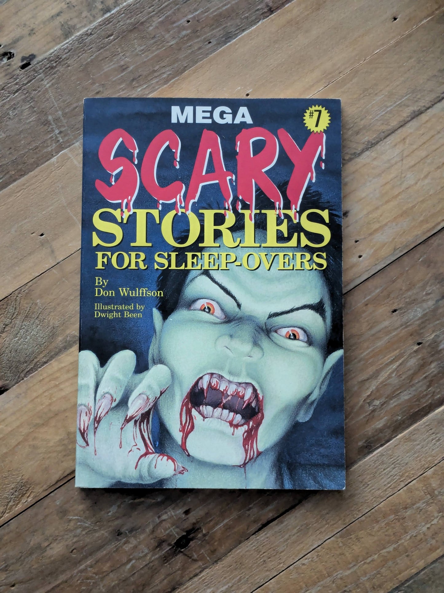 Mega (Scary Stories for Sleep-Overs #7) by Don L. Wulffson - Vintage Paperback