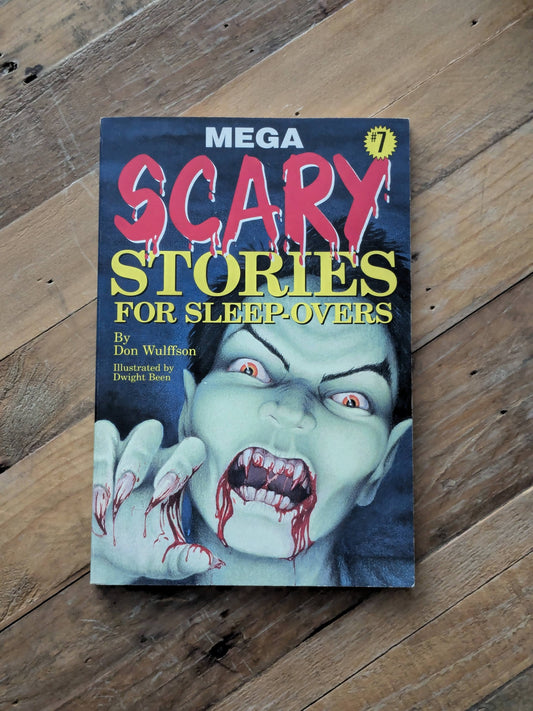 Mega (Scary Stories for Sleep-Overs #7) by Don L. Wulffson - Vintage Paperback