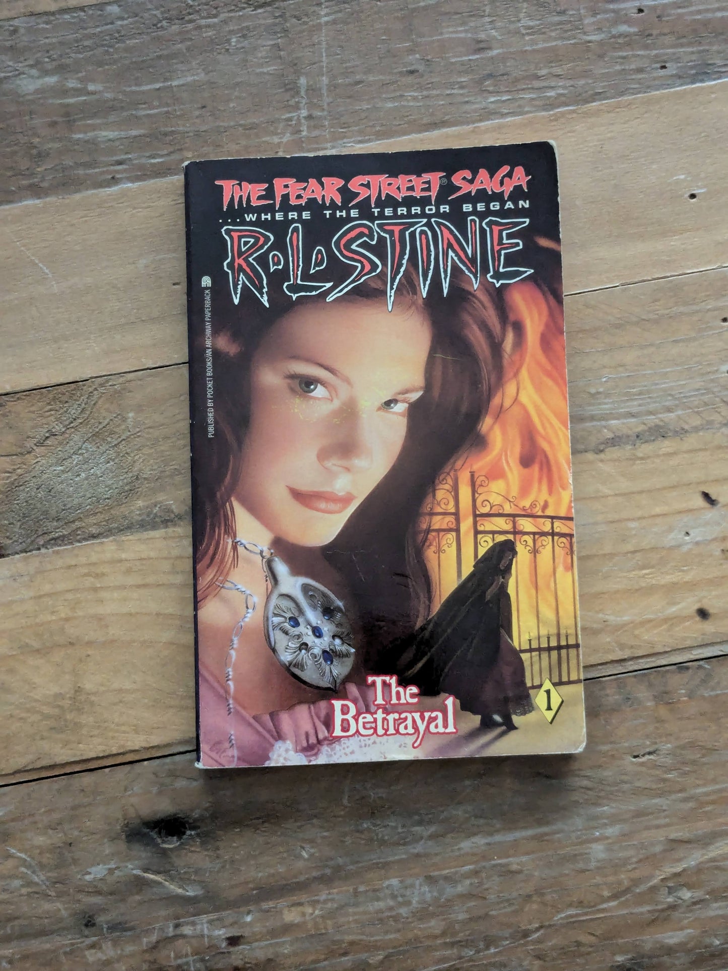 Betrayal, The (Fear Street Saga #1) by R.L. Stine - Vintage Paperback