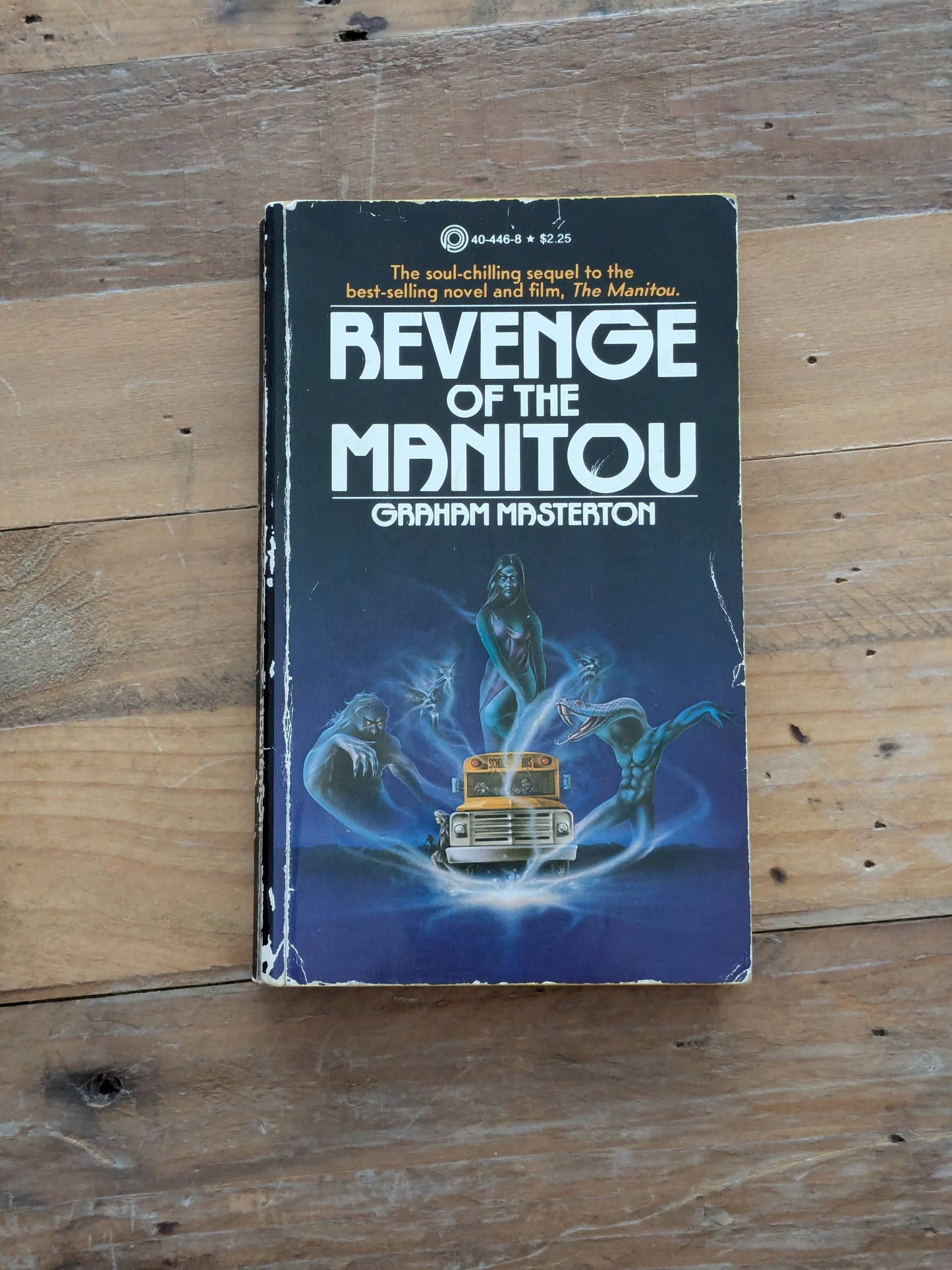 Revenge of the Manitou (Rare Vintage Paperback) by Graham Masterton