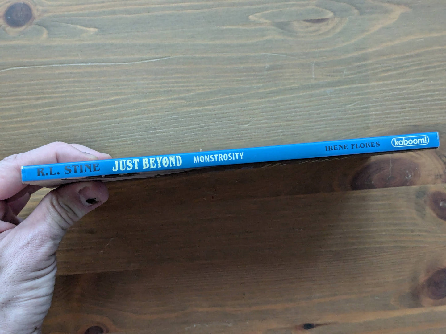 Monstrosity (Just Beyond #7) by R.L. Stine (Creator), Irene Flores (Illustrator)