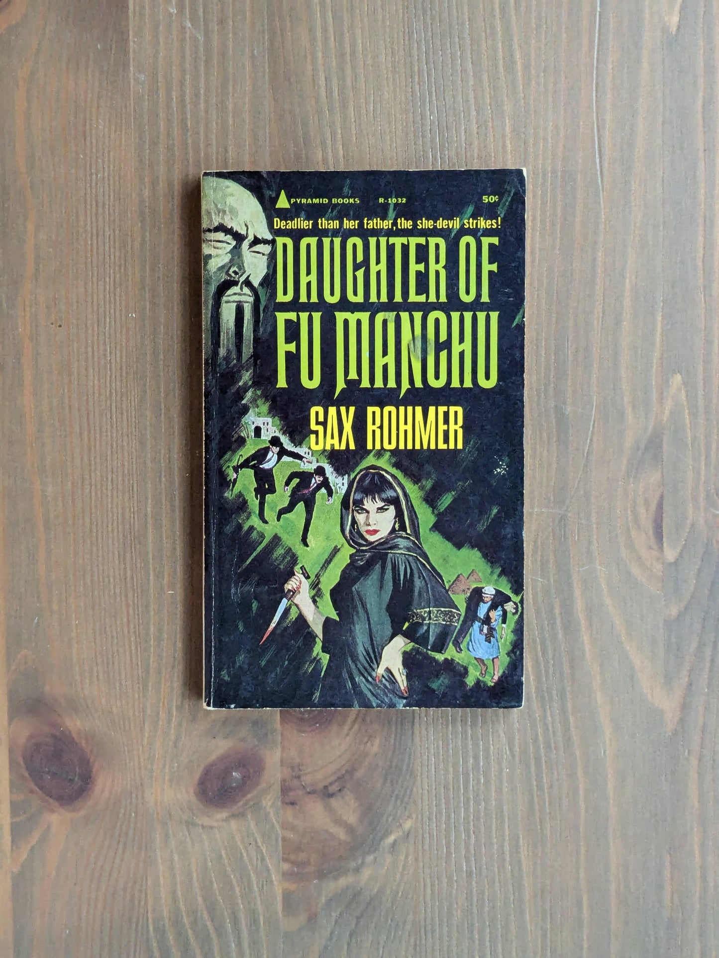 Daughter of Fu-Manchu (Fu Manchu #4) by Sax Rohmer - Vintage Paperback