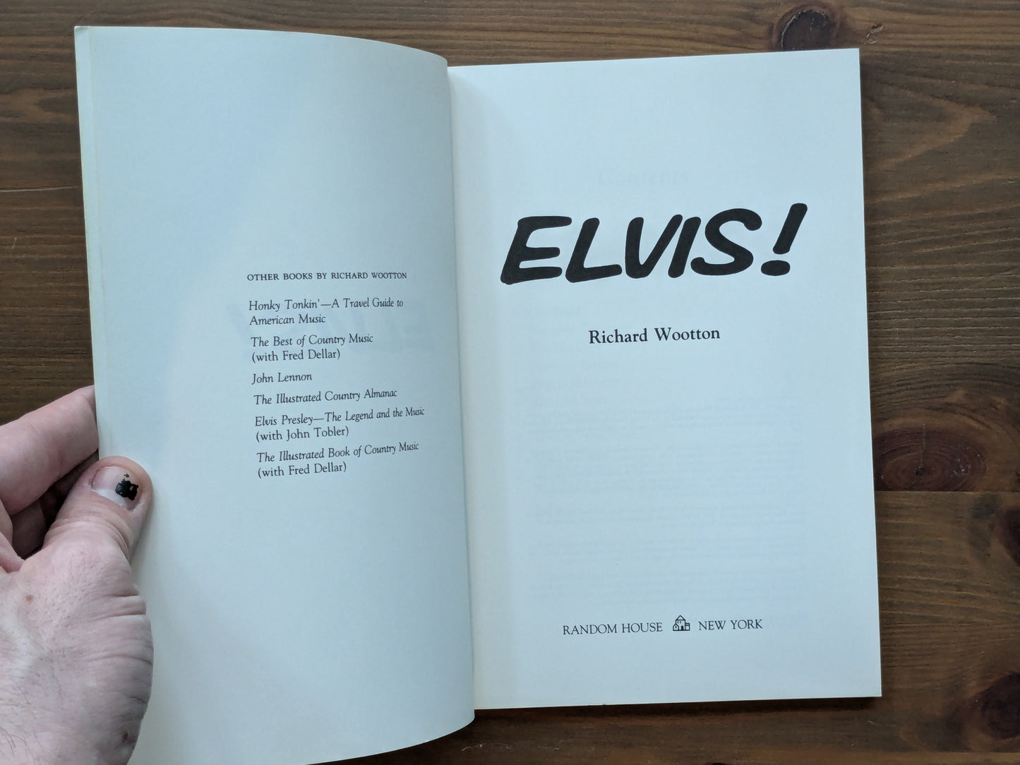 Elvis! (Illustrated Biography) by Richard Wootton - Vintage Paperback