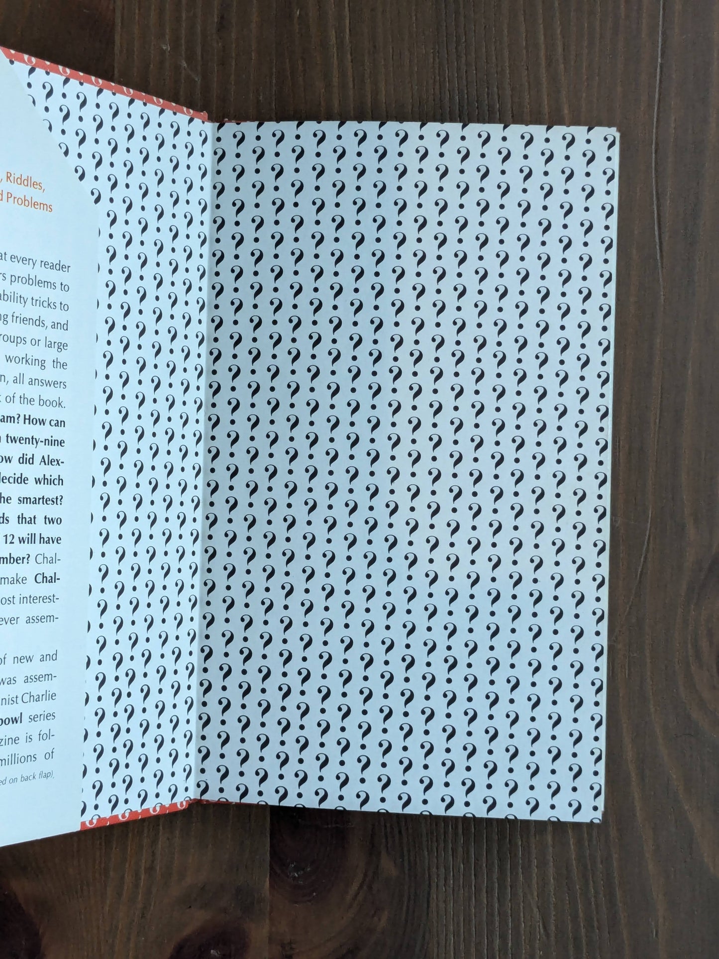 Challenge! Fun With Puzzles, Riddles, Word Games, and Problems (Vintage Hallmark Hardcover) by Charlie Price