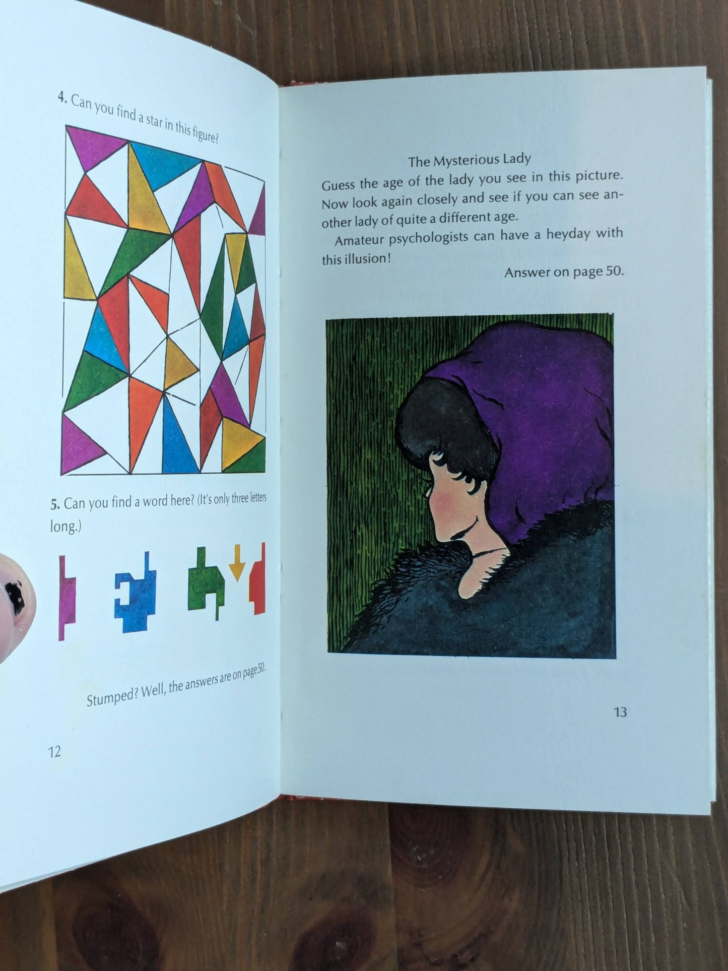 Challenge! Fun With Puzzles, Riddles, Word Games, and Problems (Vintage Hallmark Hardcover) by Charlie Price