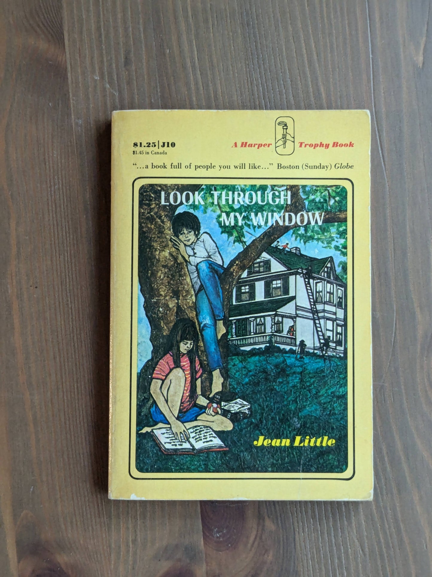 Look Through My Window (Kate Bloomfield #1) by Jean Little - Vintage Paperback