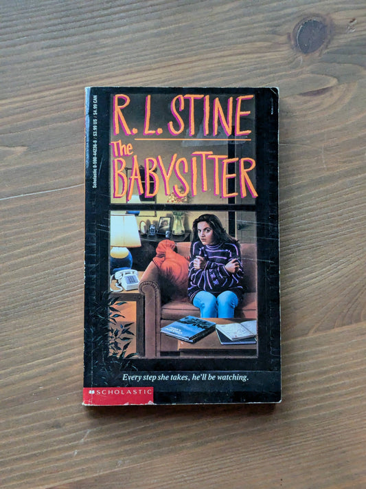 Babysitter, The (Point Horror) by R.L. Stine - Vintage Paperback