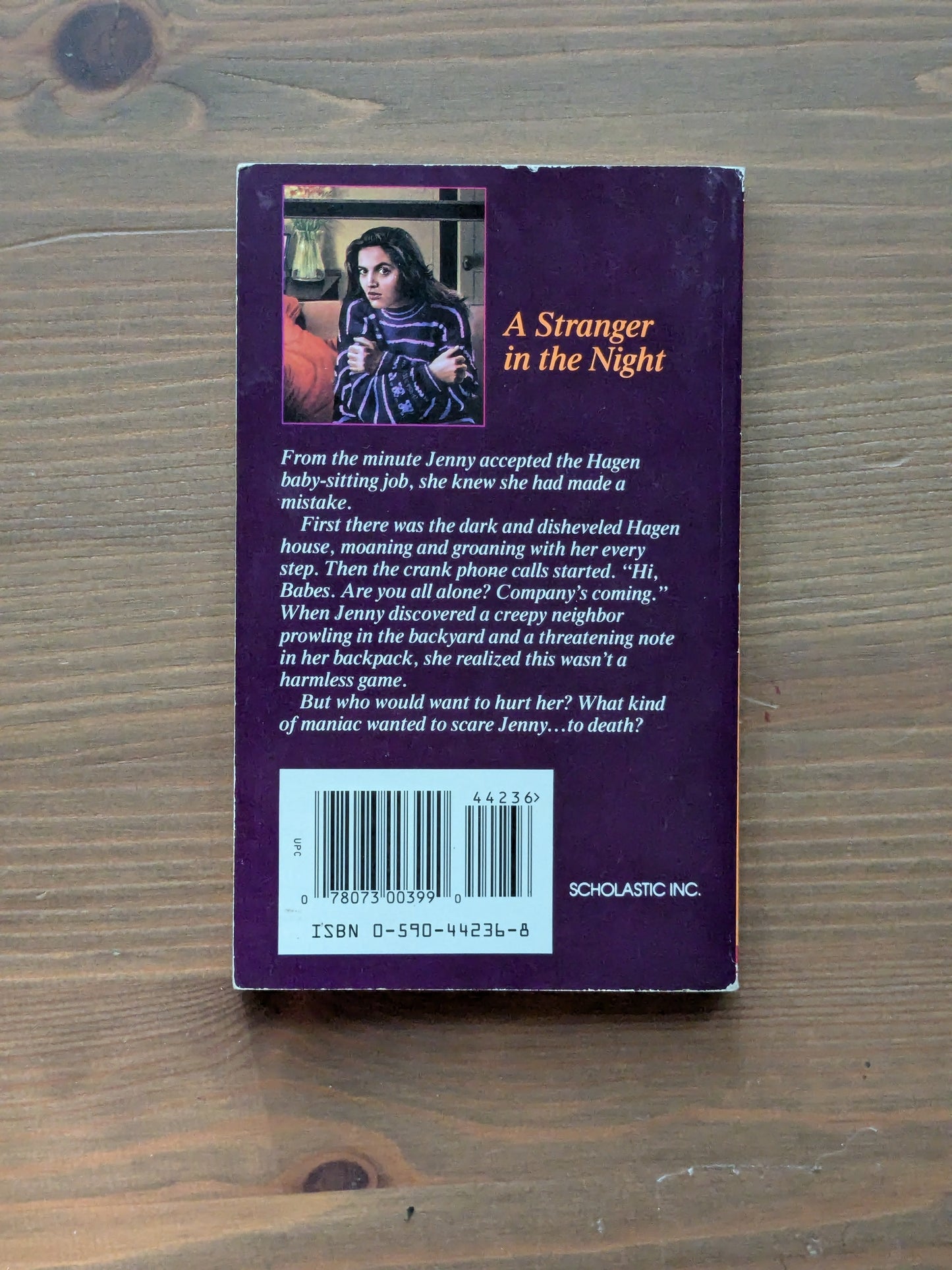 Babysitter, The (Point Horror) by R.L. Stine - Vintage Paperback