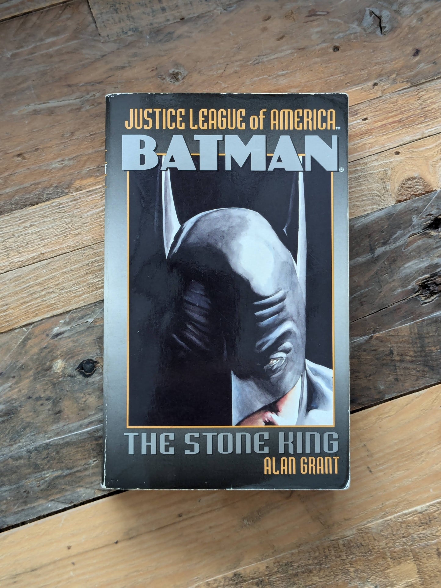 Batman: The Stone King (Justice League of America #2) by Alan Grant, Mark Schultz - Vintage Paperback
