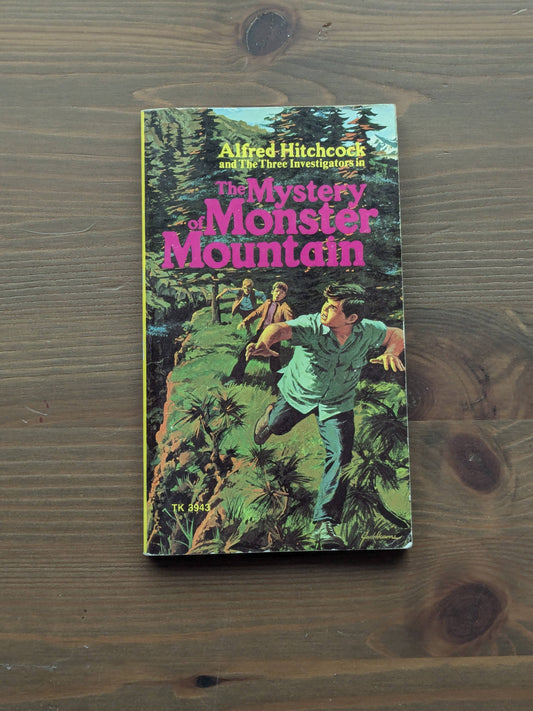 Mystery of Monster Mountain, The (Hitchcock and The Three Investigators #20) by M.V. Carey - Vintage Paperback