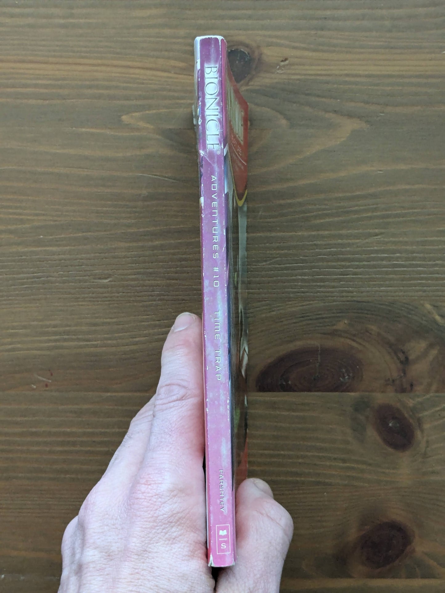 Time Trap (Bionicle Adventures #10) by Greg Farshtey - Vintage Paperback