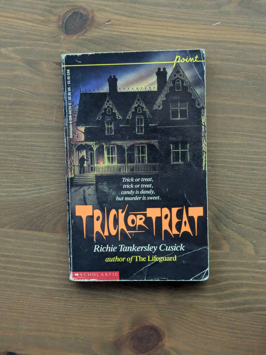 Trick or Treat (Point Horror) by Richie Tankersley Cusick - Vintage Paperback