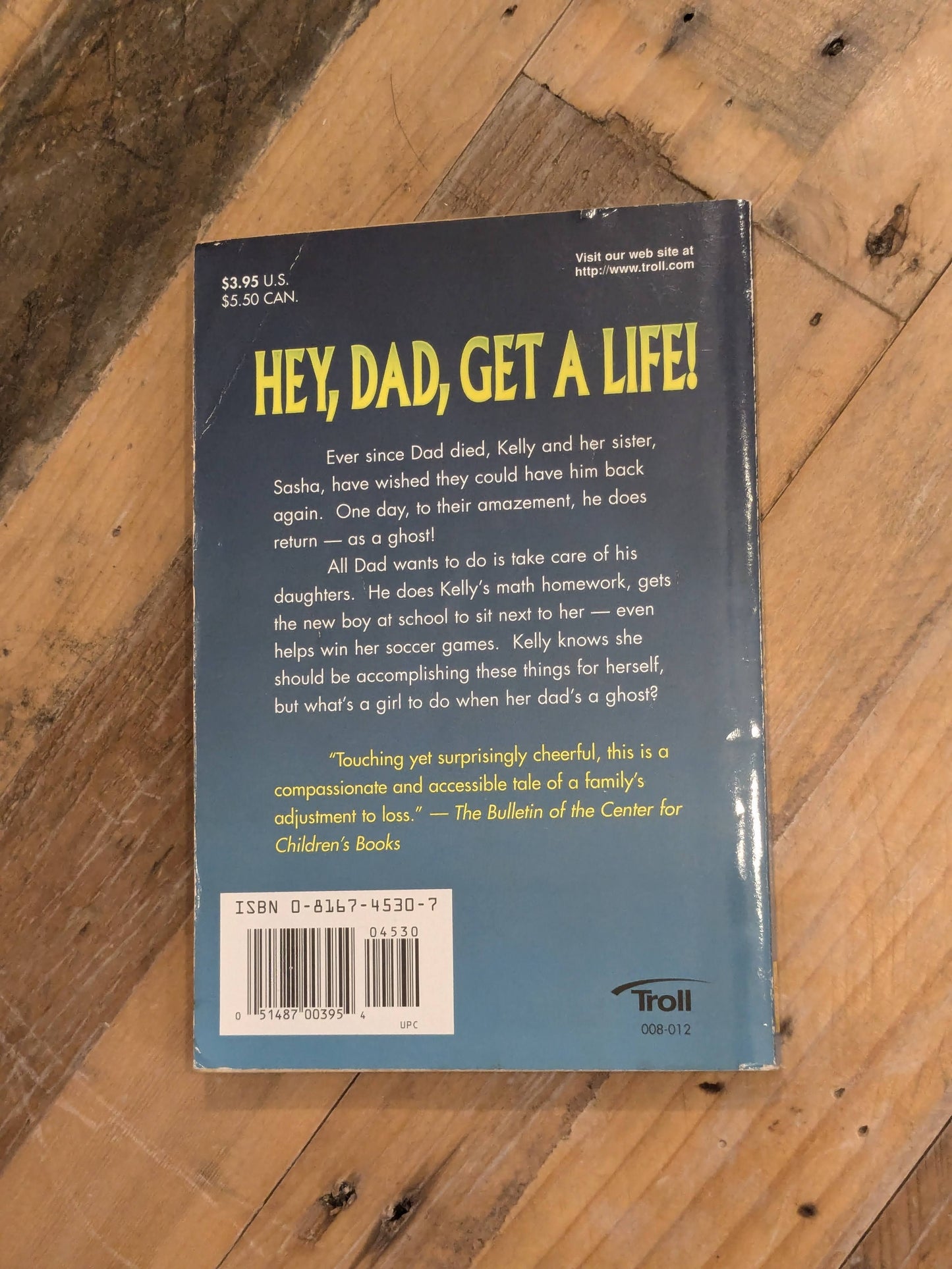 Hey, Dad, Get a Life! (Vintage Paperback) by Todd Strasser