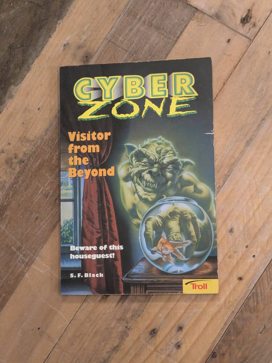 Visitor From The Beyond (Cyber Zone #6) by S.F. Black - Vintage Paperback