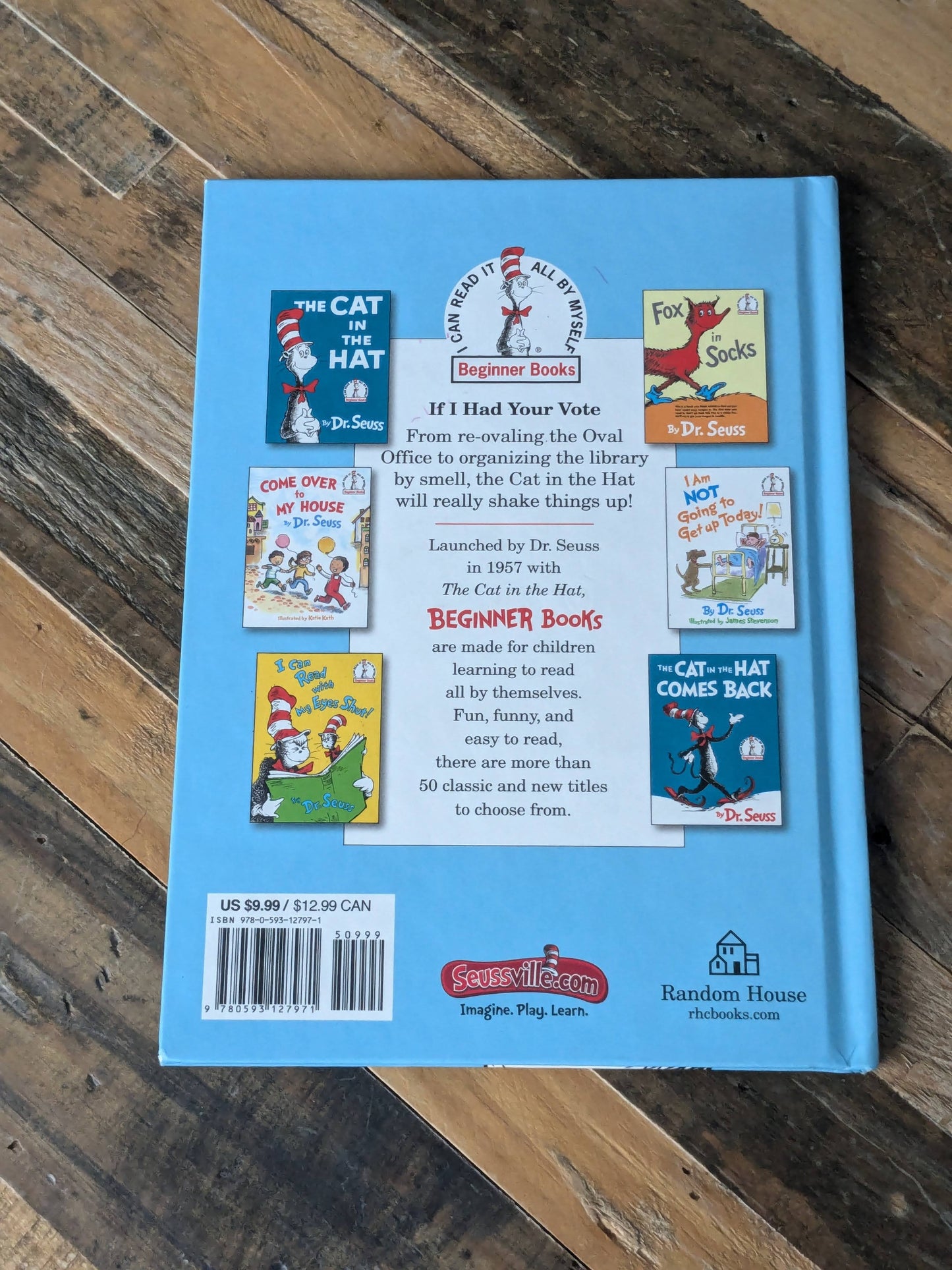 If I Had Your Vote (by the Cat in the Hat) by Dr. Seuss - Vintage Hardcover