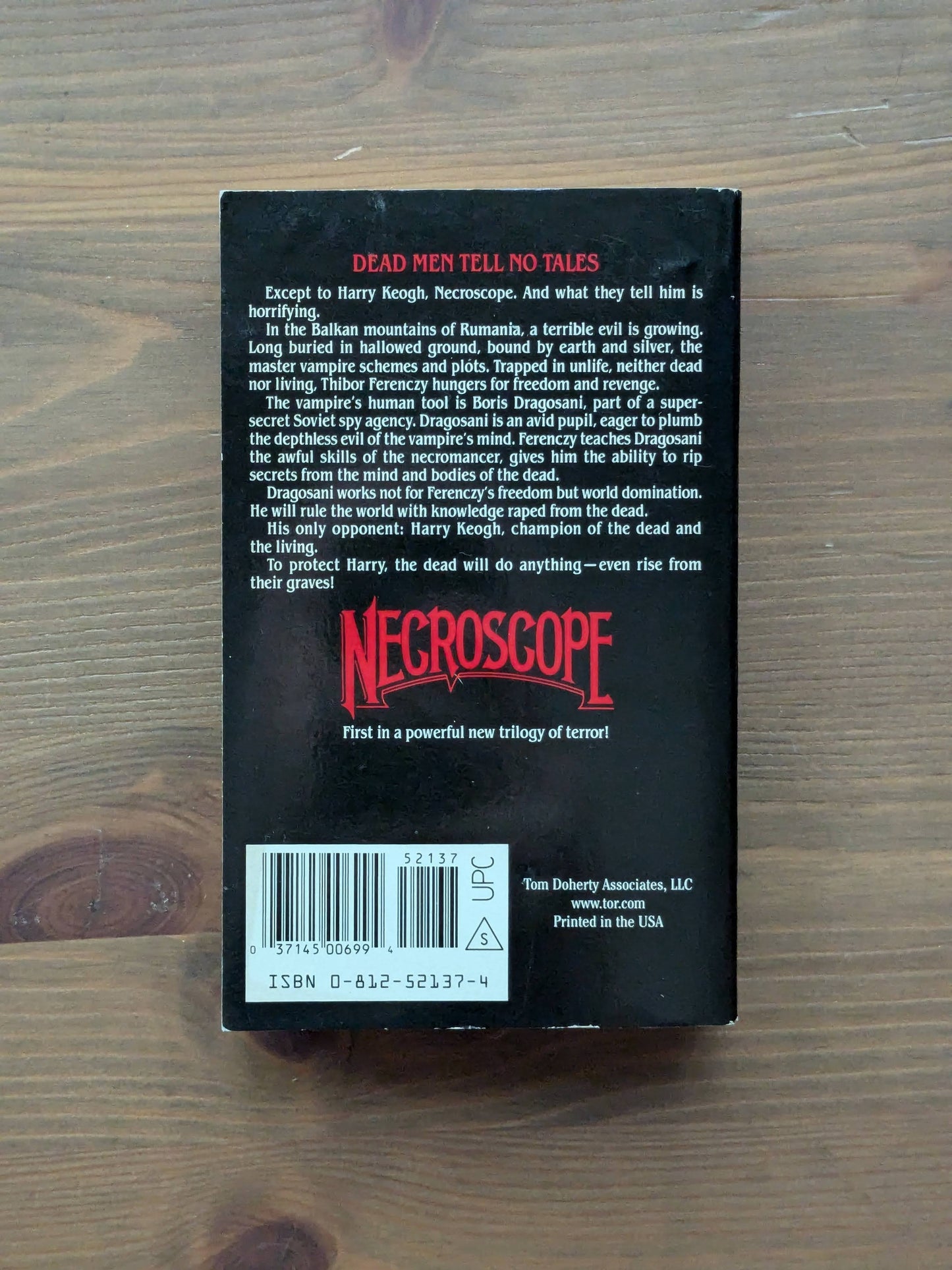 Necroscope (Vintage Paperback) by Brian Lumley