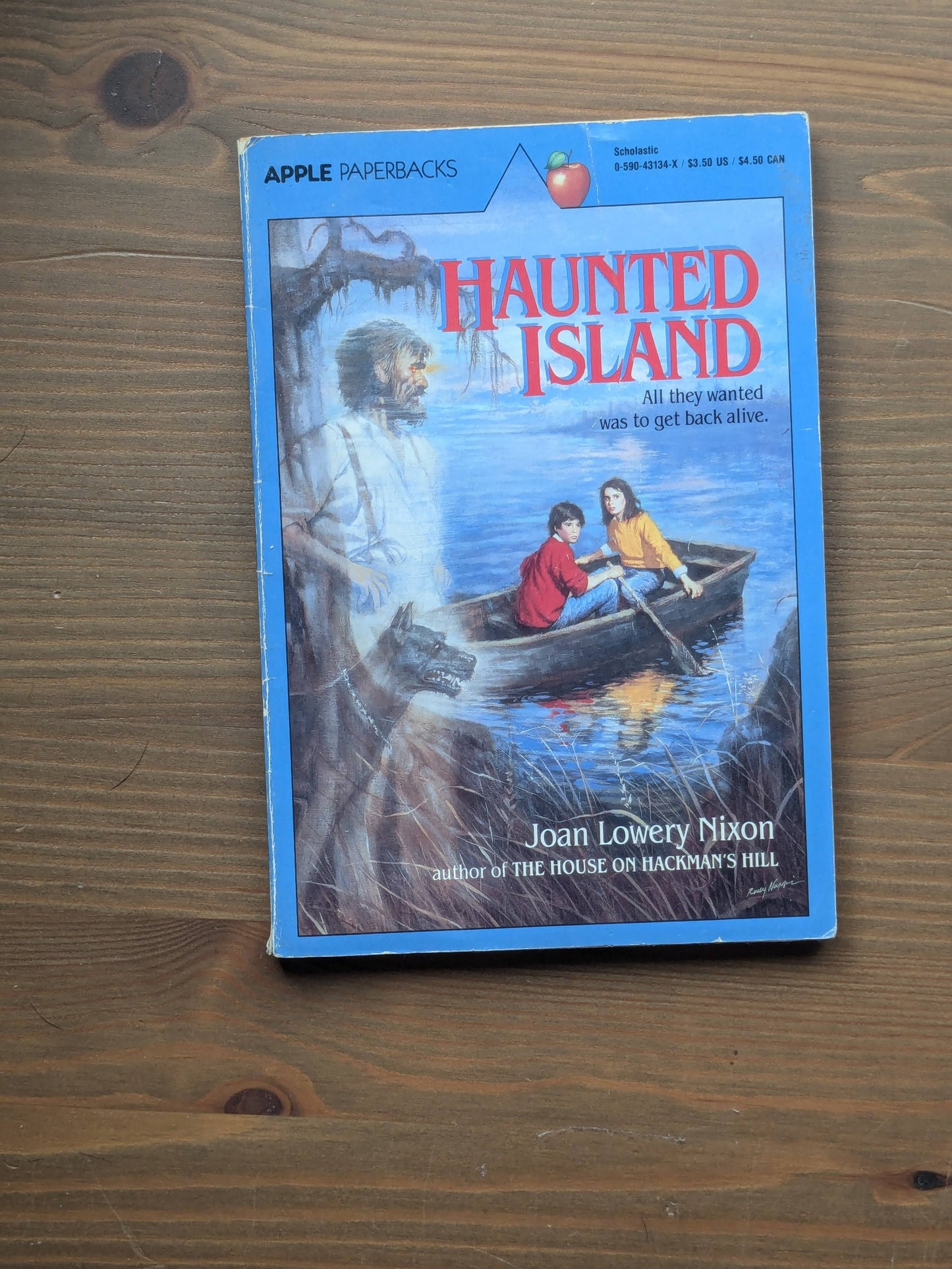 Haunted Island (Vintage Paperback) by Joan Lowery Nixon