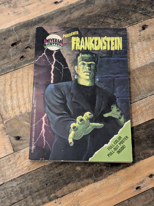 Frankenstein (Universal Studios Monsters Presents) by Michael Teitelbaum - Vintage Paperback