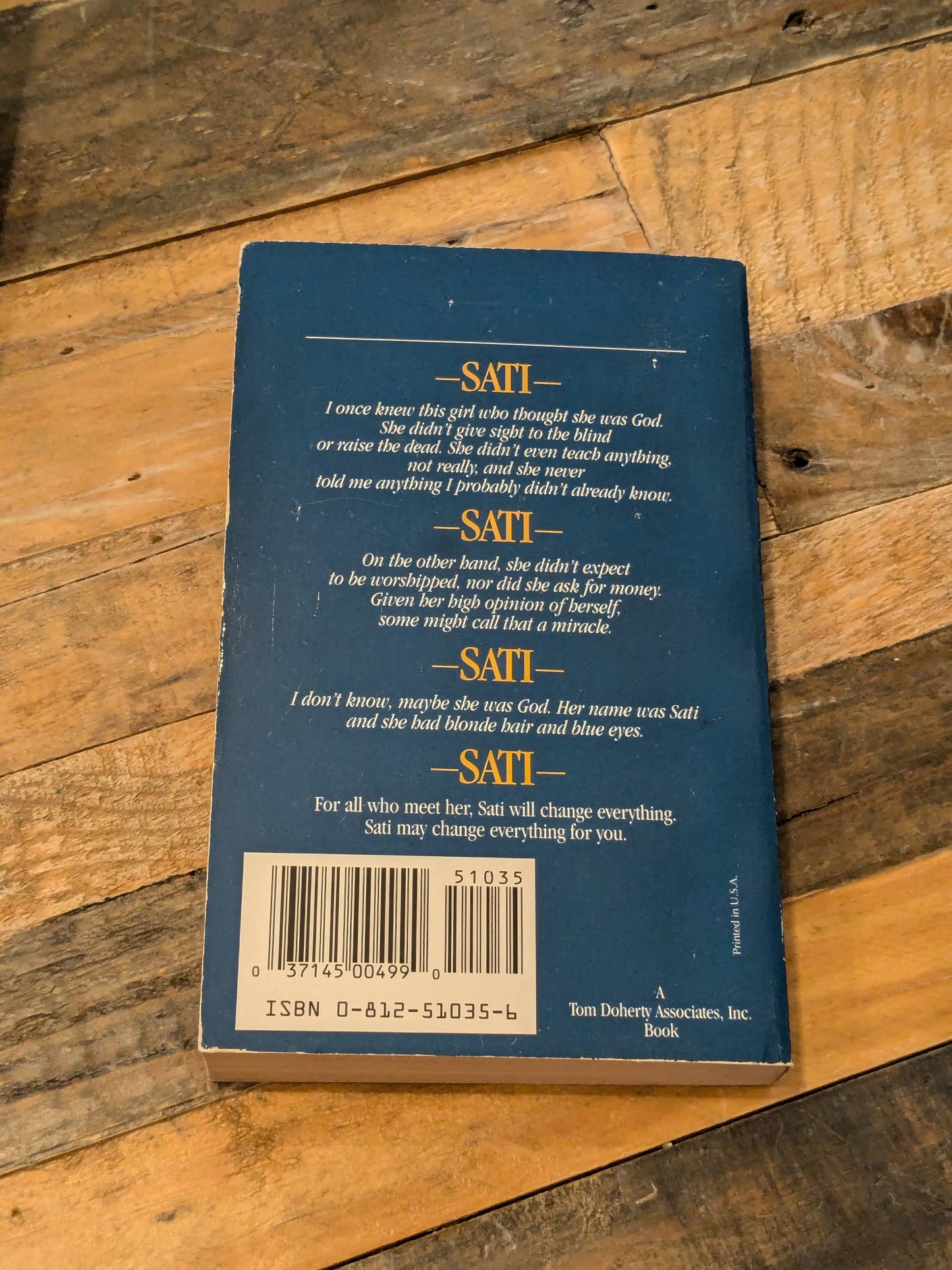 Sati (Vintage Paperback) by Christopher Pike