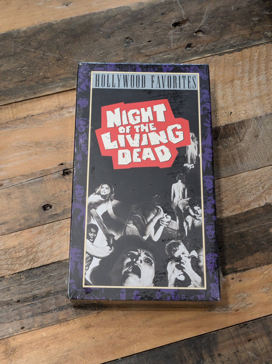 Night of the Living Dead (Hollywood Favorites) Sealed VHS - New