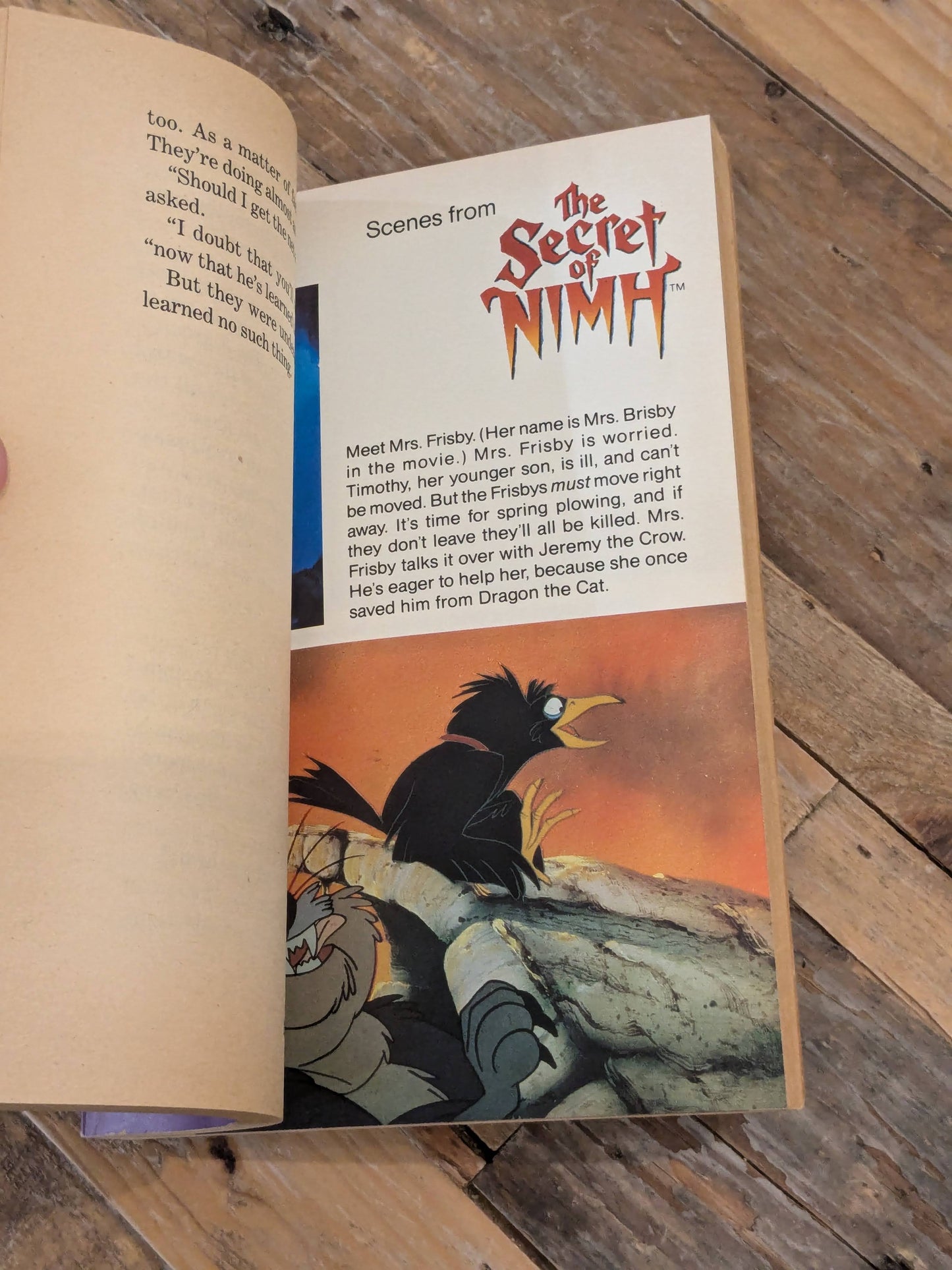 Secret of Nimh, The (Vintage Paperback) by Robert C. O'Brien