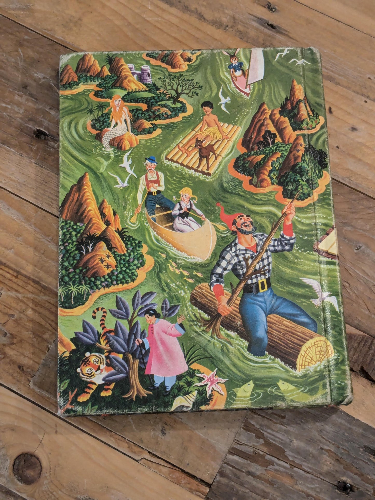 Enchanted Isles (Treasury of Literature) Edited by Eleanor M. Johnson - Vintage Hardcover