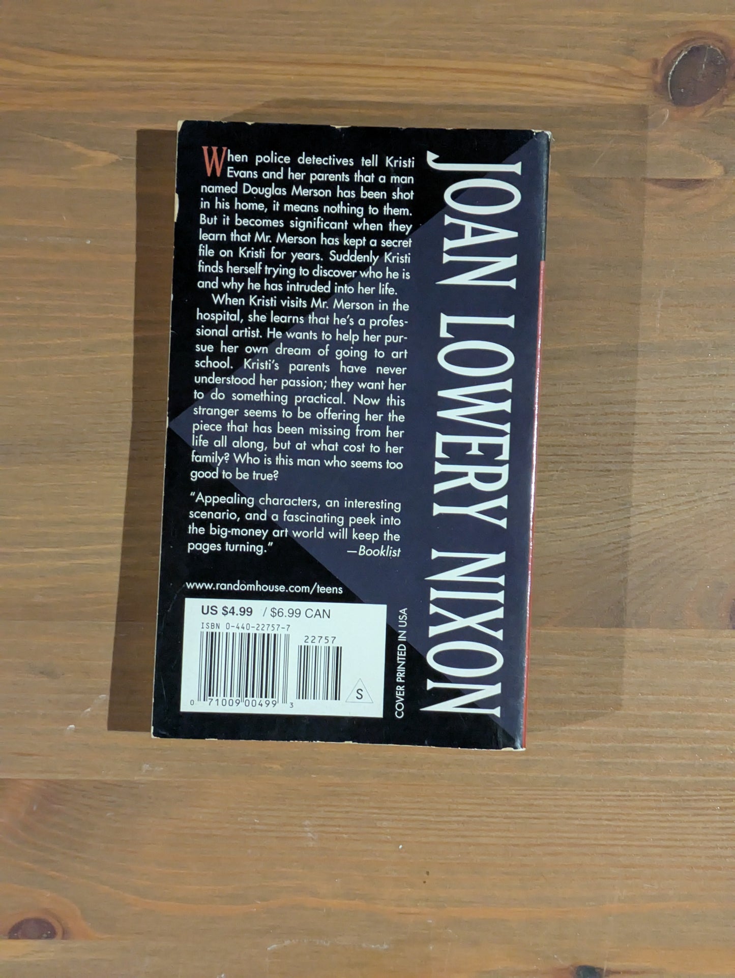 Who are You? (Vintage Paperback) by Joan Lowery Nixon