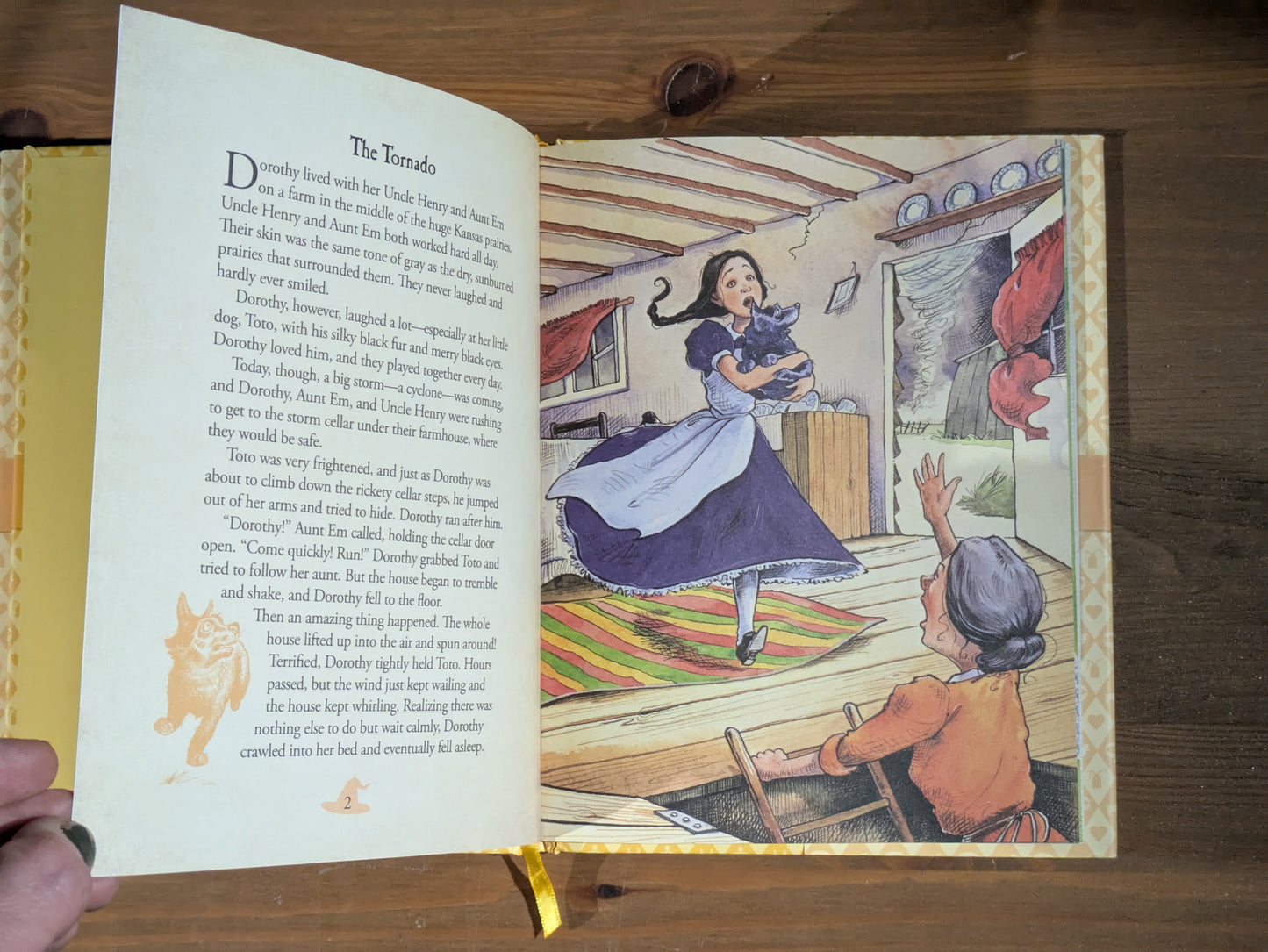 Wizard of Oz, The (Illustrated Cassic Collection) by Ronne Randall - Hardcover