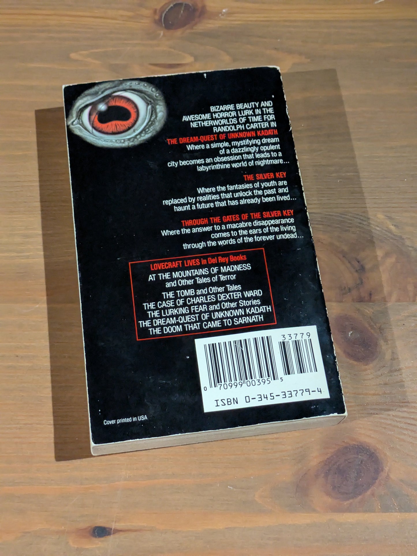 Dream-Quest of Unknown Kadath, The (Vintage Paperback Anthology) by H.P. Lovecraft