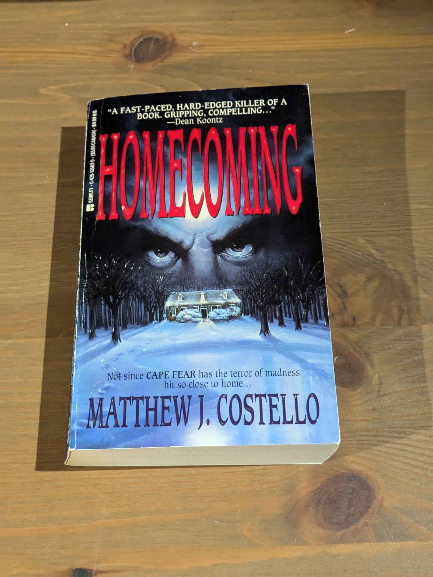 Homecoming (Vintage Paperback) by Matthew J. Costello