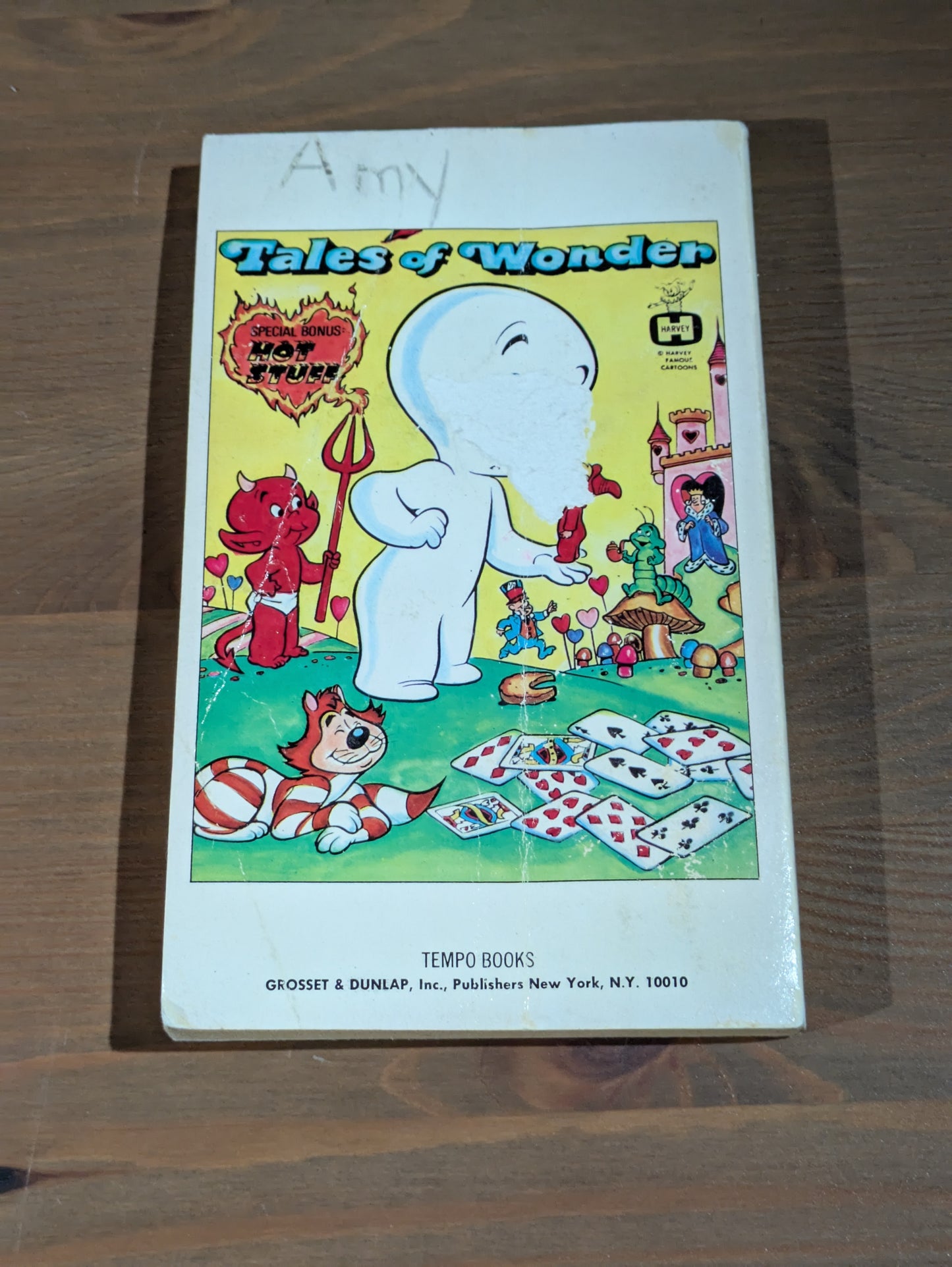 Casper the Friendly Ghost - Tales of Wonder (Vintage Paperback) Harvey Cartoon Studios