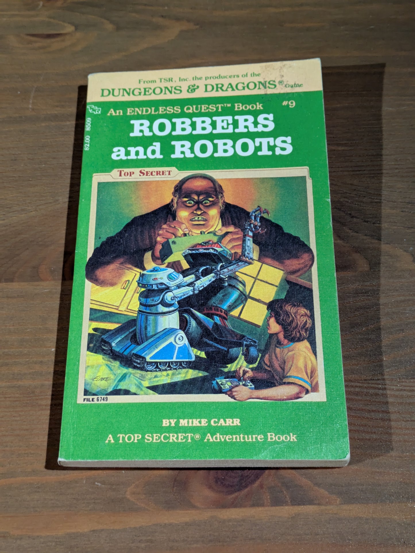 Robbers And Robots (Dungeons & Dragons: Endless Quest #9) by Mike Carr