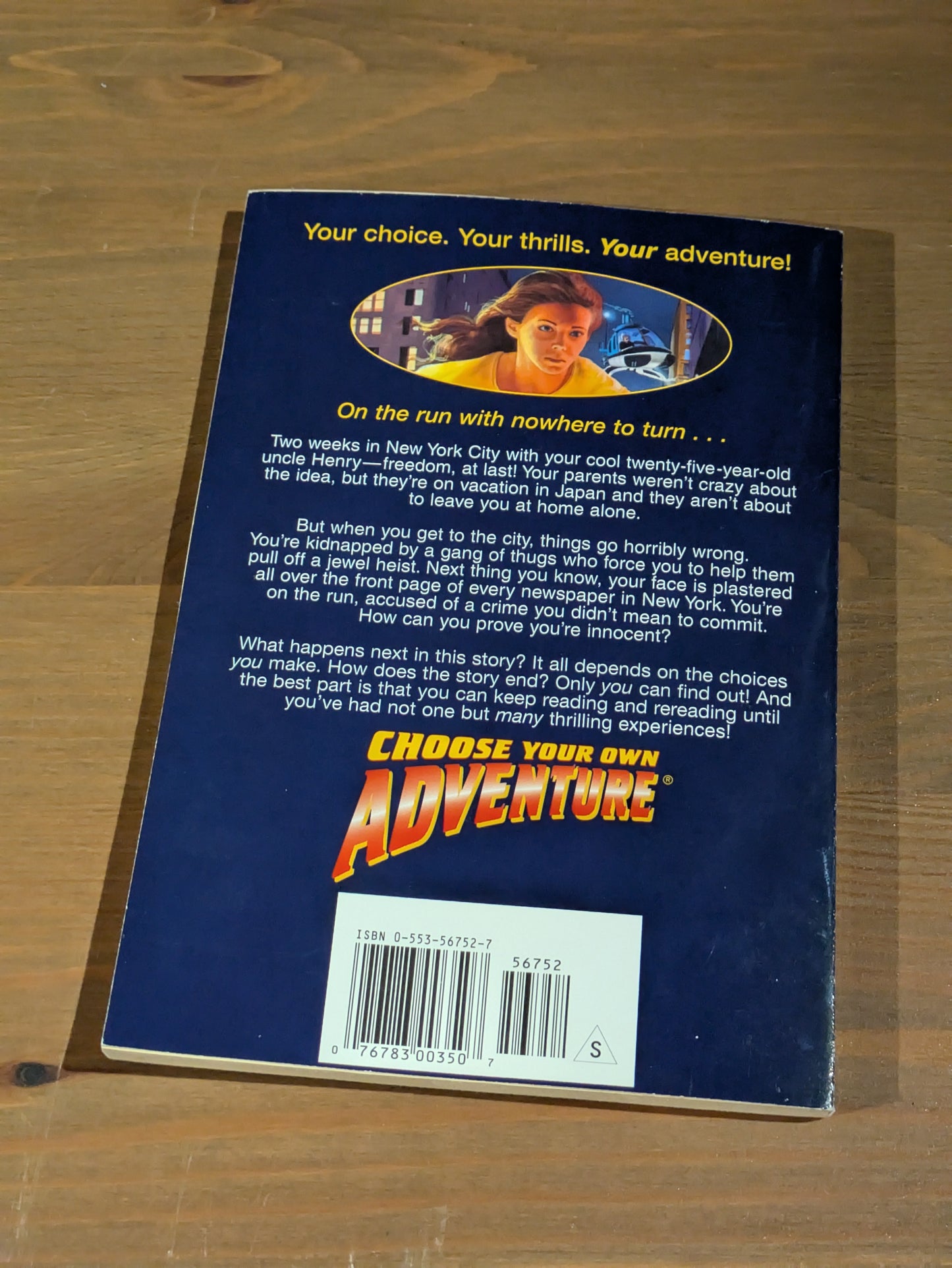 Fugitive (Choose Your Own Adventure #182) by Edward Packard