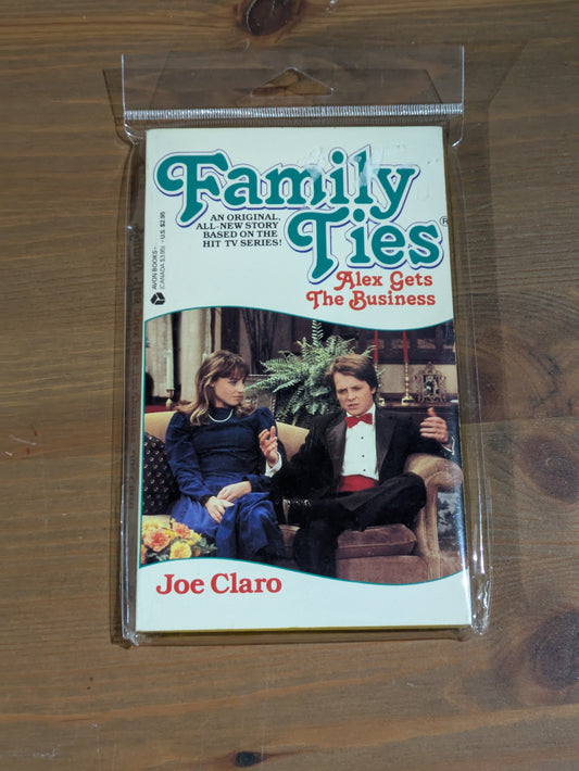 Alex Gets the Business (Family Ties) by Joe Claro - Vintage Paperback