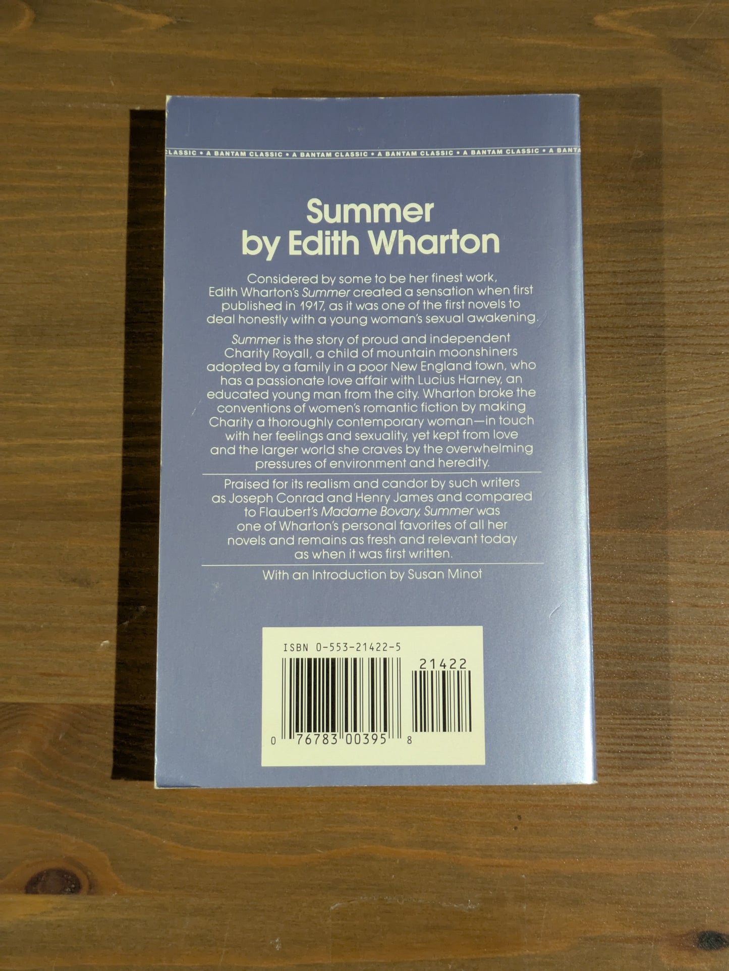 Summer (Vintage Paperback) by Edith Wharton