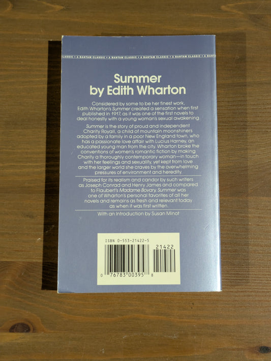 Summer (Vintage Paperback) by Edith Wharton